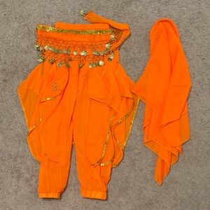 Youth belly dancer outfit